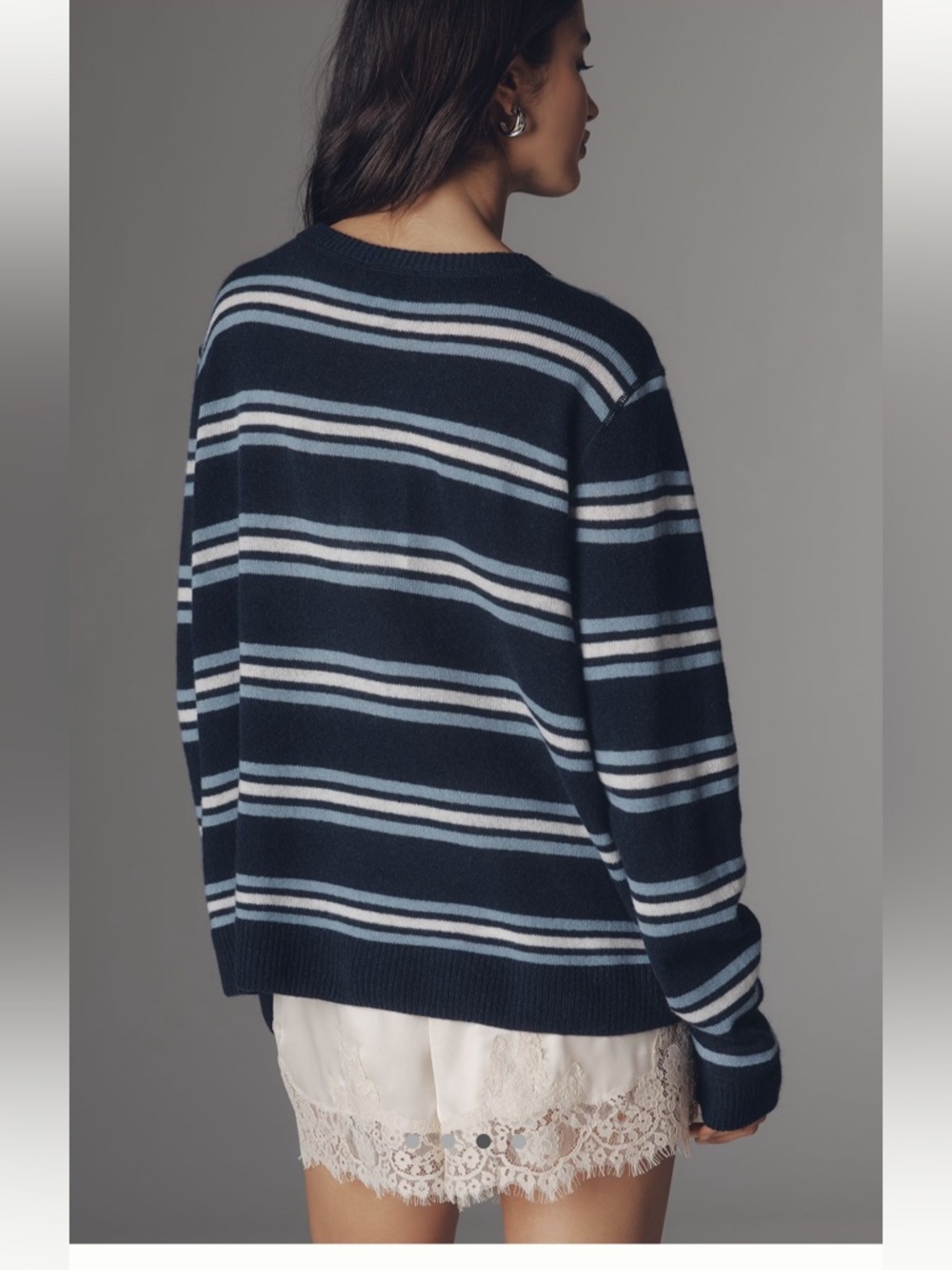 Reformation Cashmere Boyfriend Sweater -Size Small - Picture 3 of 8